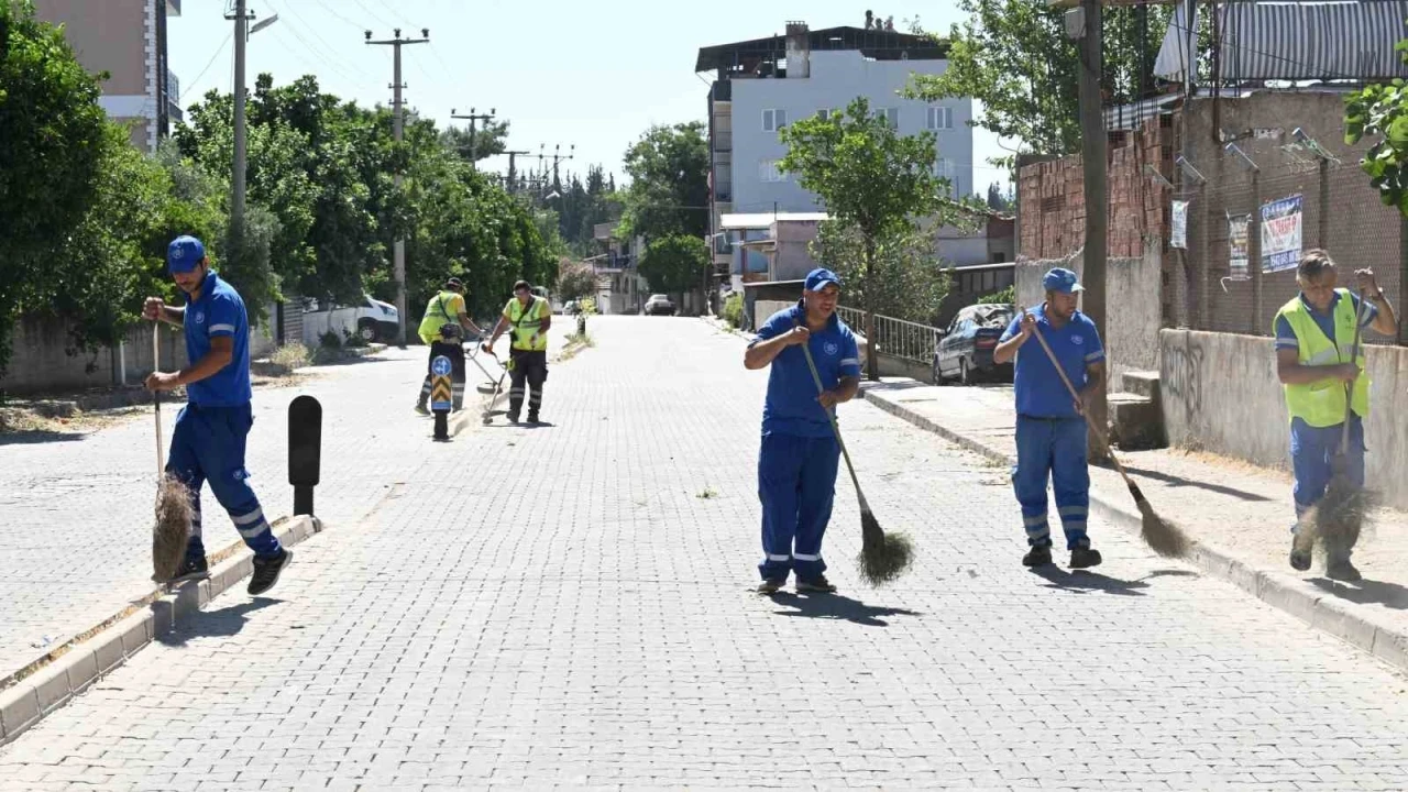 Umurlu’da temizlik çalışması
