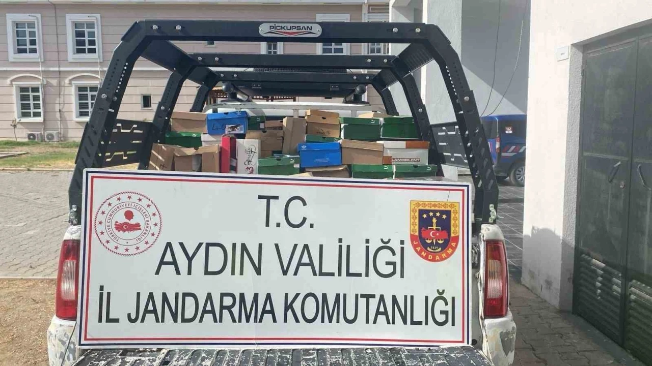 Ünlü markaların taklitlerini satmak istedi, Aydın’da yakayı ele verdi
