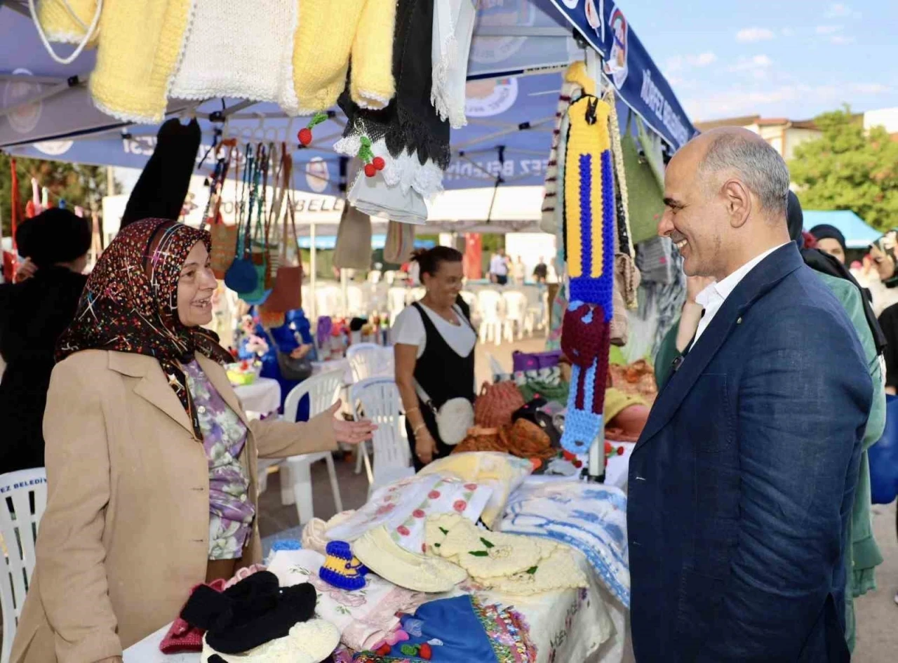 Üreten kadınlar Körfez’de buluştu
