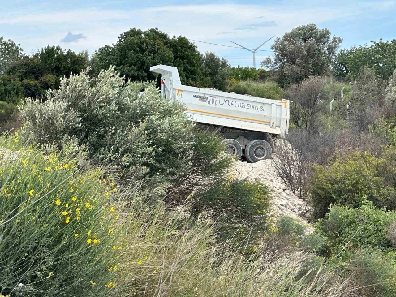 Urla Belediyesinden ikinci çevre katliamı
