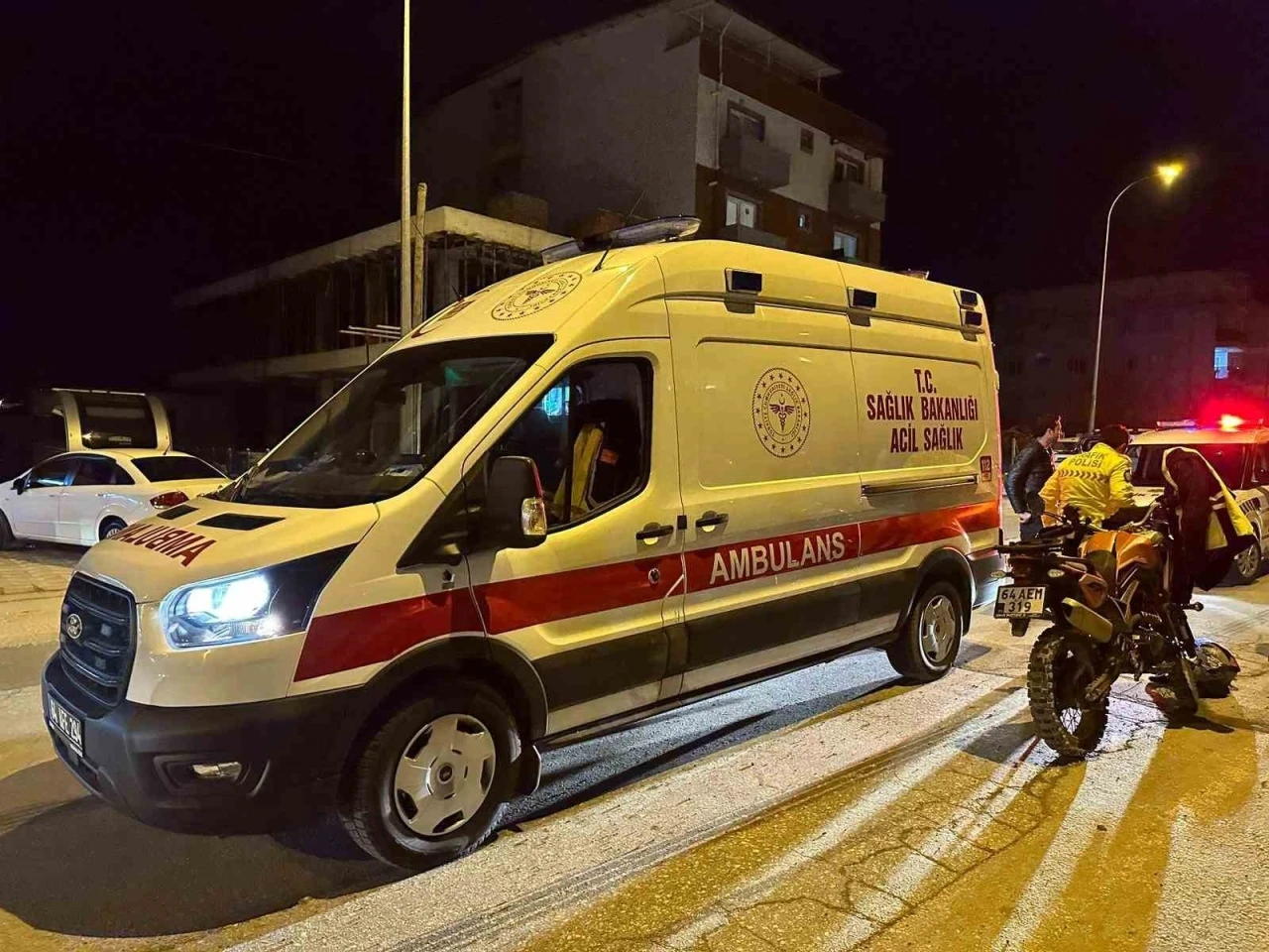 Uşak&rsquo;ta motosikletin &ccedil;arptığı yaya hayatını kaybetti: Kaza anı kamereda
