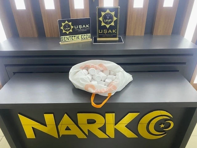 Uşak’ta uyuşturucu operasyonu