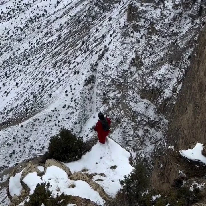 Uzundere semalarında nefes kesen atlayış

