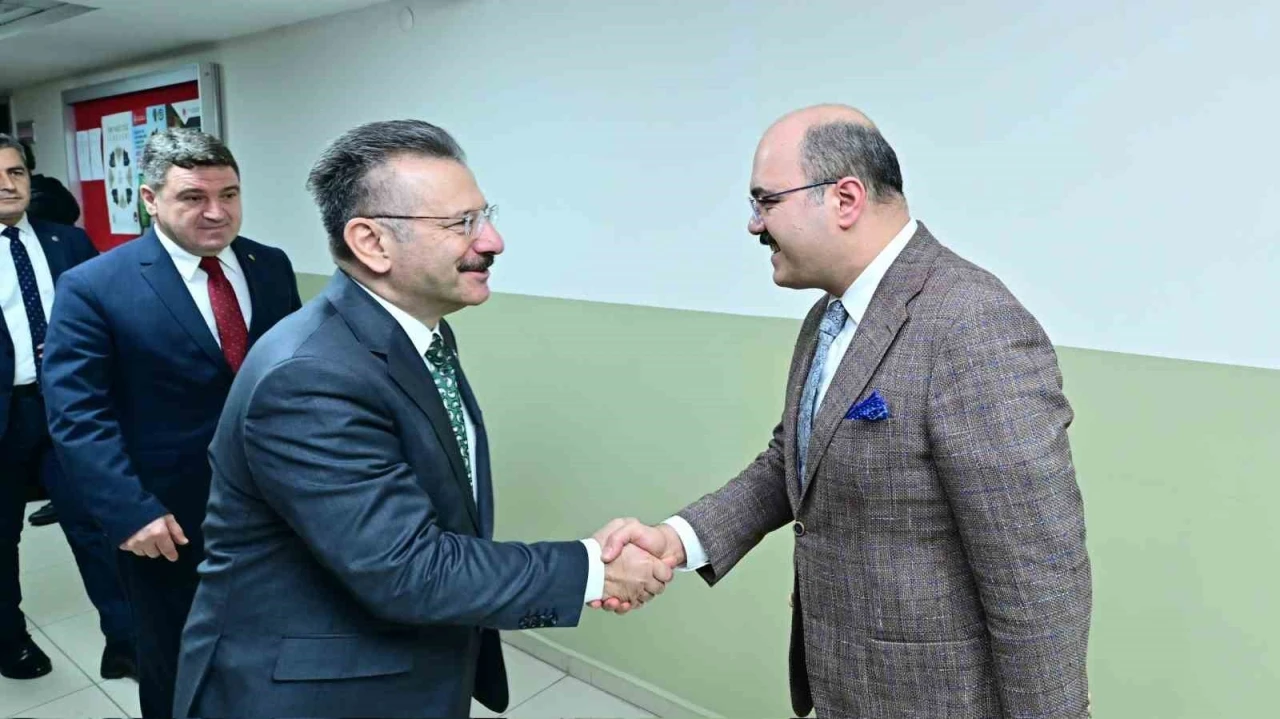 Vali Aksoy&rsquo;dan veda ziyaretleri
