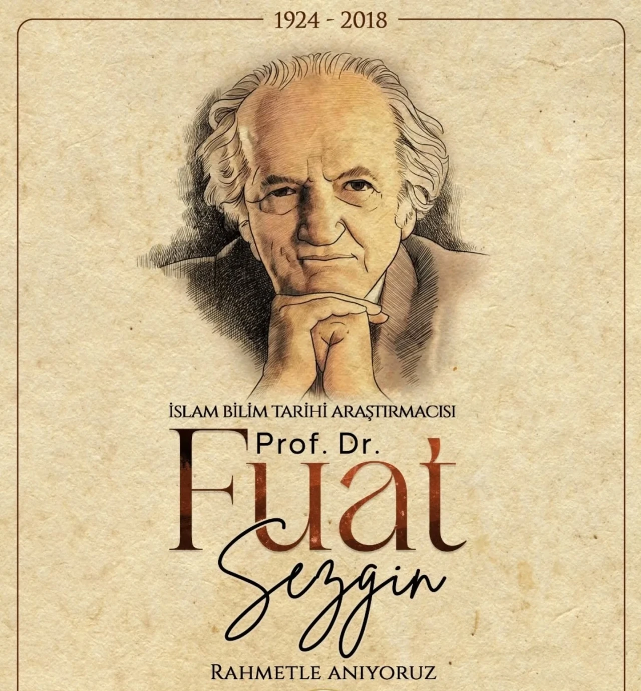Vali Çiftçi; &quot;Prof. Dr. Fuat Sezgi, İslam bilim tarihine ömrünü vakfetti&quot;
