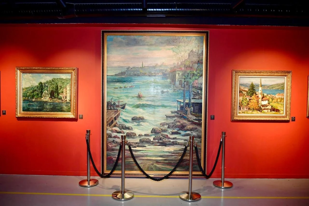 Vali G&uuml;l&rsquo;den "SafiStanbul" İbrahim Safi Sergisi&rsquo;ne ziyaret
