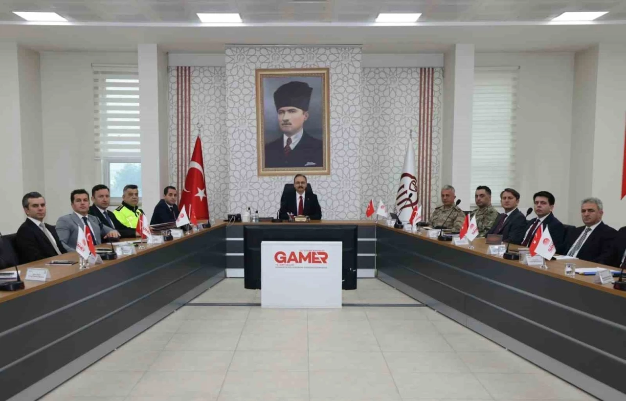 Vali Kızılkaya: "Bir &ouml;nceki yılın ocak ayına kıyasla asayiş olaylarında y&uuml;zde 14 oranında azalma sağlanmıştır"
