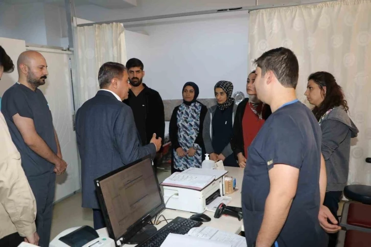 Validen hastane acilinde s&uuml;rpriz denetleme
