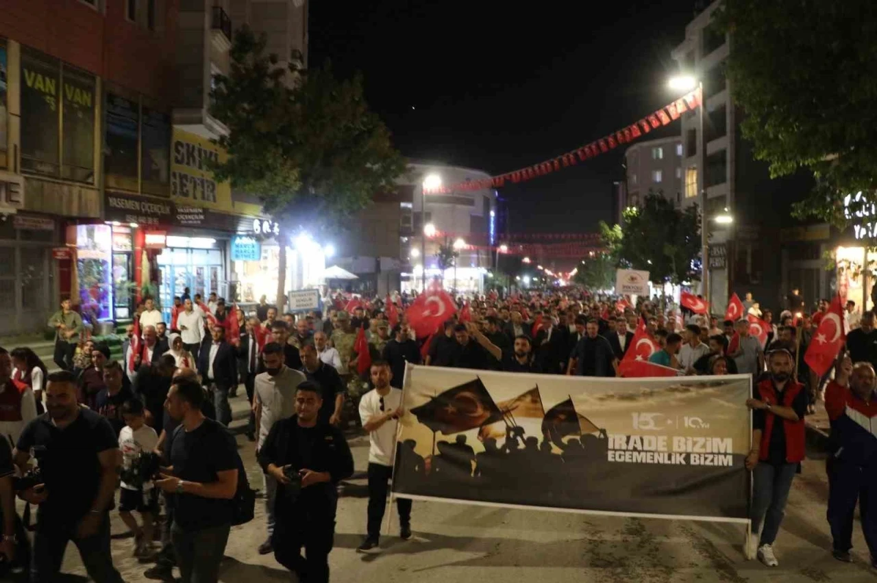 Van&rsquo;da 15 Temmuz Demokrasi ve Milli Birlik G&uuml;n&uuml; etkinliği
