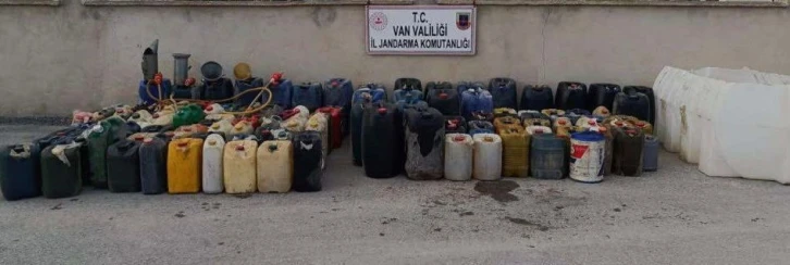 Van&rsquo;da 2 bin 100 litre ka&ccedil;ak motorin ele ge&ccedil;irildi
