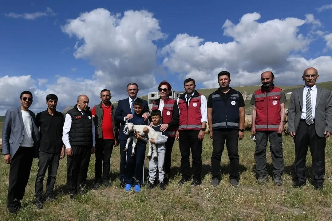 Van’da 3 yılda 2 bin 375 çiftçiye 235 bin koyun desteği verildi
