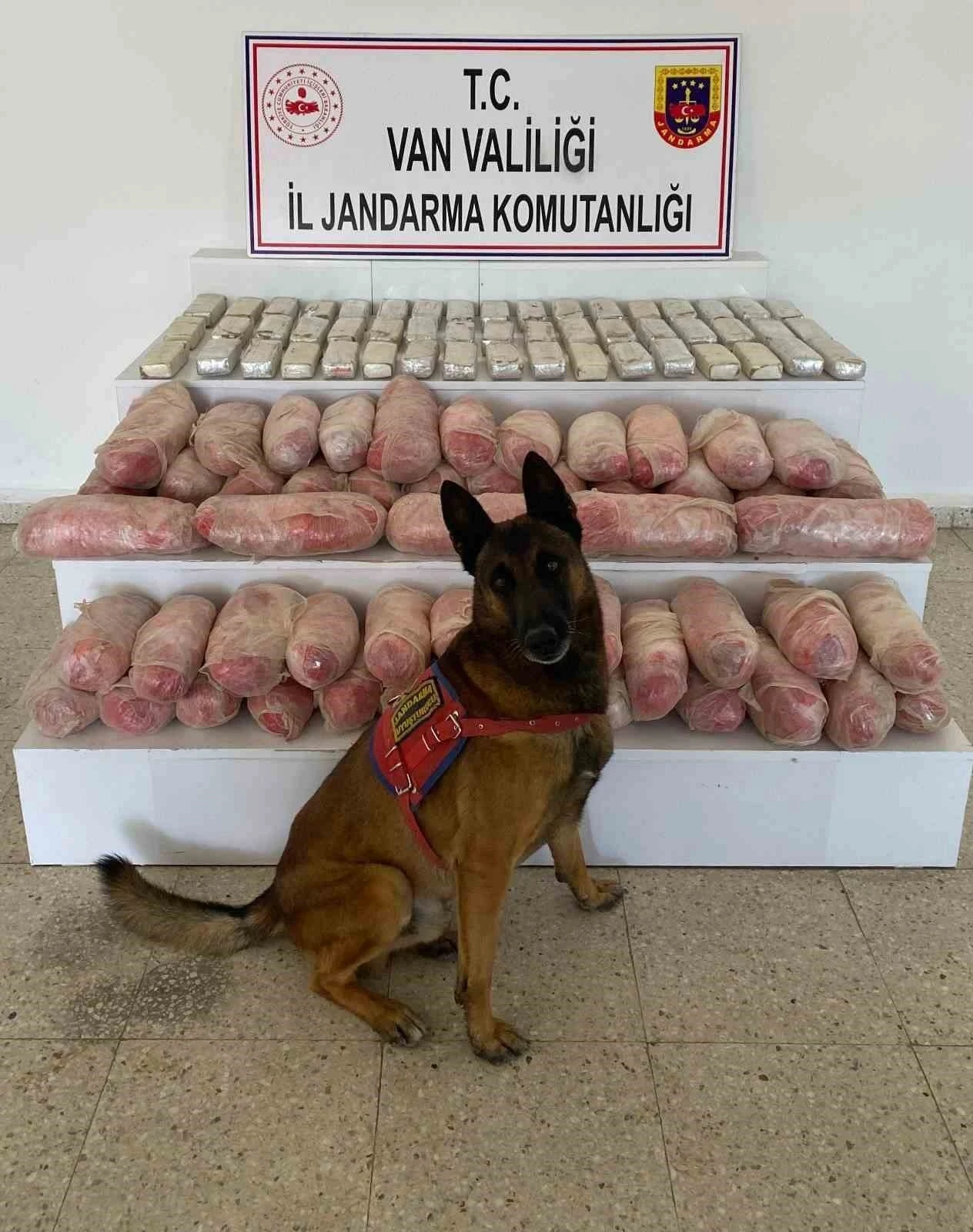Van’da 67 kilo uyuşturucu ele geçirildi
