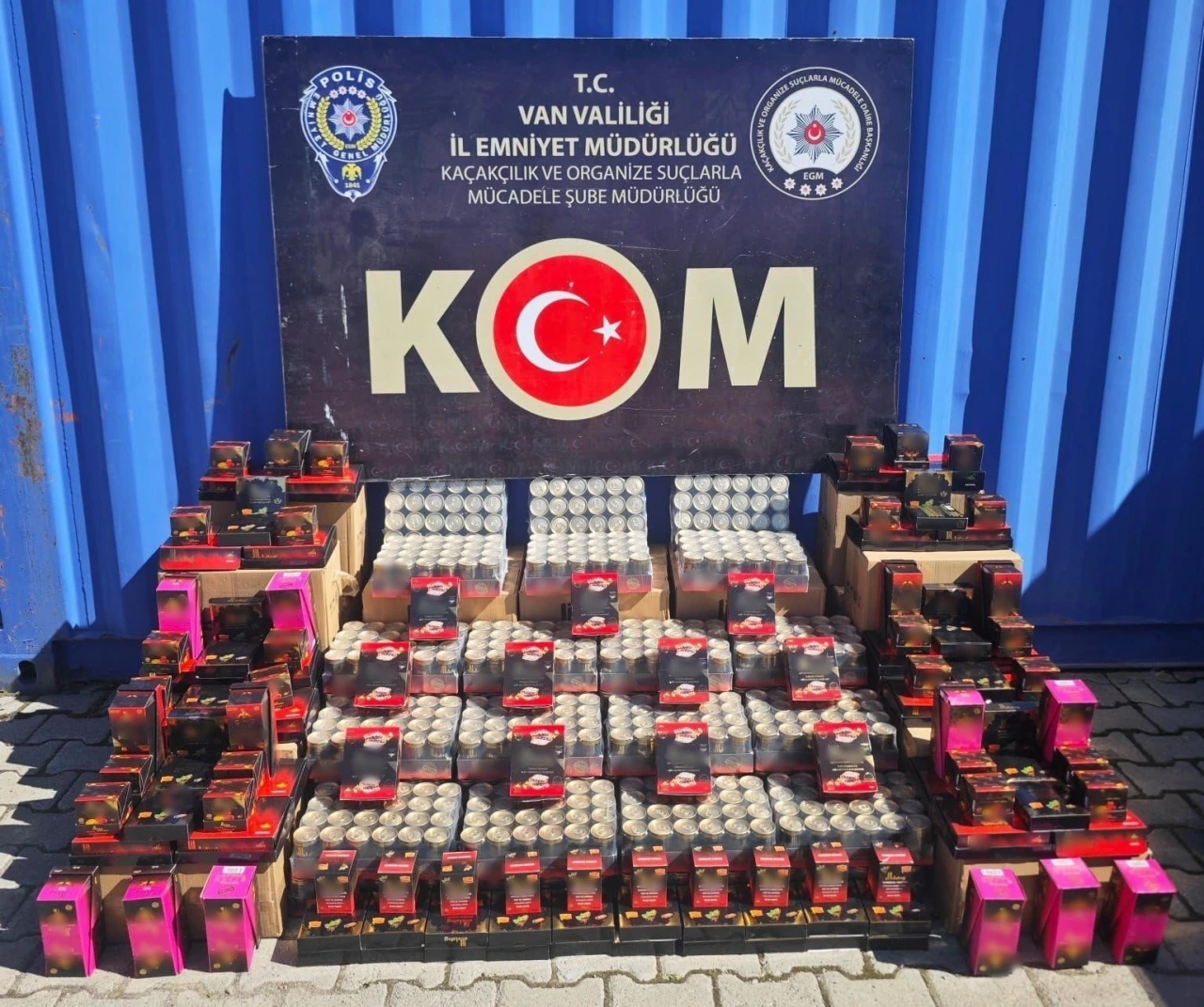 Van’da gümrük kaçakçılığı operasyonu
