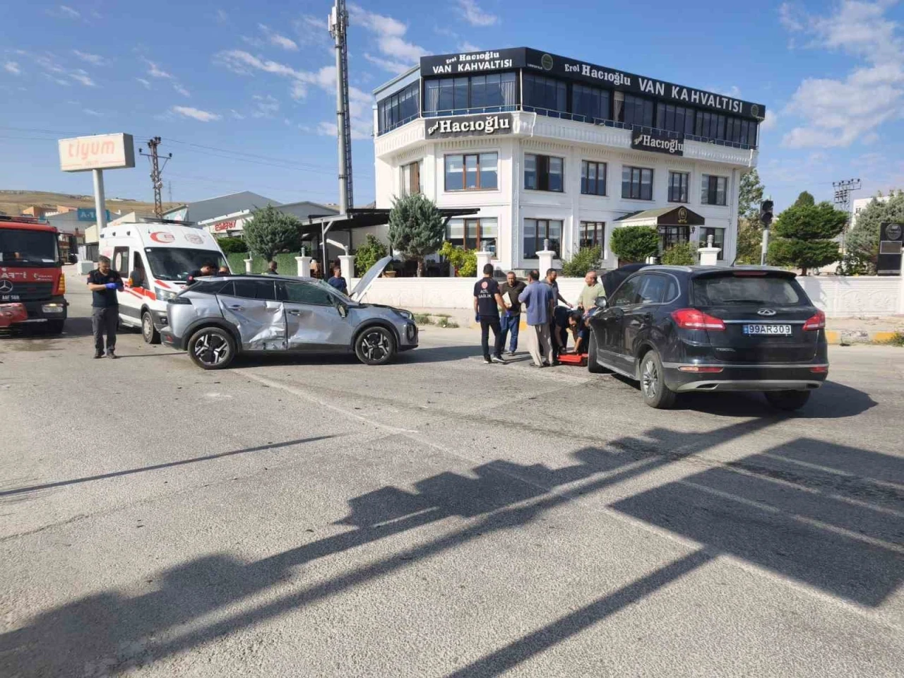 Van&rsquo;da trafik kazası: 2 yaralı
