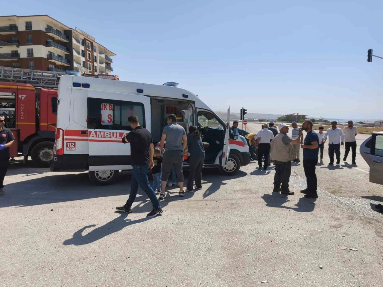 Van&rsquo;da trafik kazası: 6 yaralı
