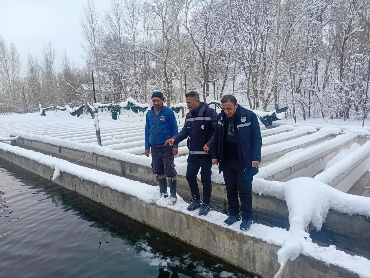 Van&rsquo;da zorlu kış şartlarında alabalık &uuml;retimi mercek altında
