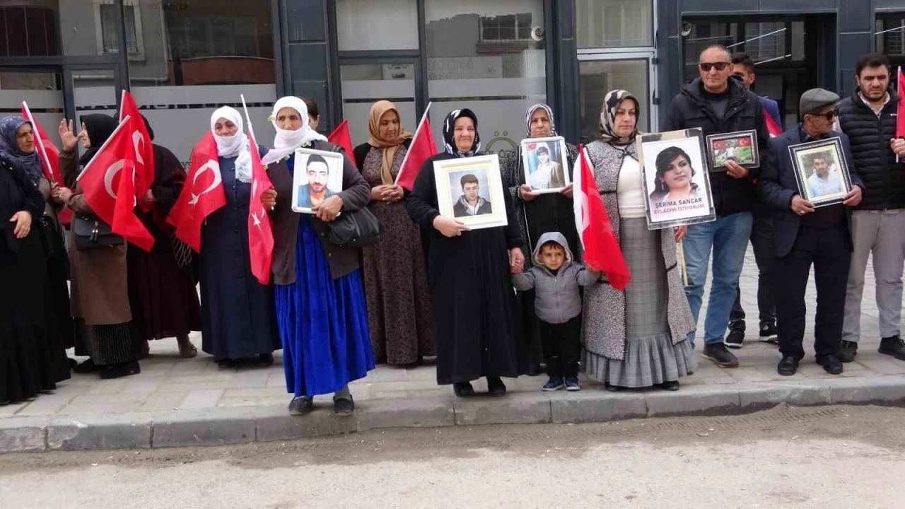 Vanlı annelerin evlat nöbeti 100’üncü haftasında

