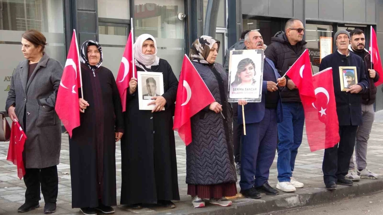 Vanlı annelerin evlat nöbeti 114’üncü haftasında
