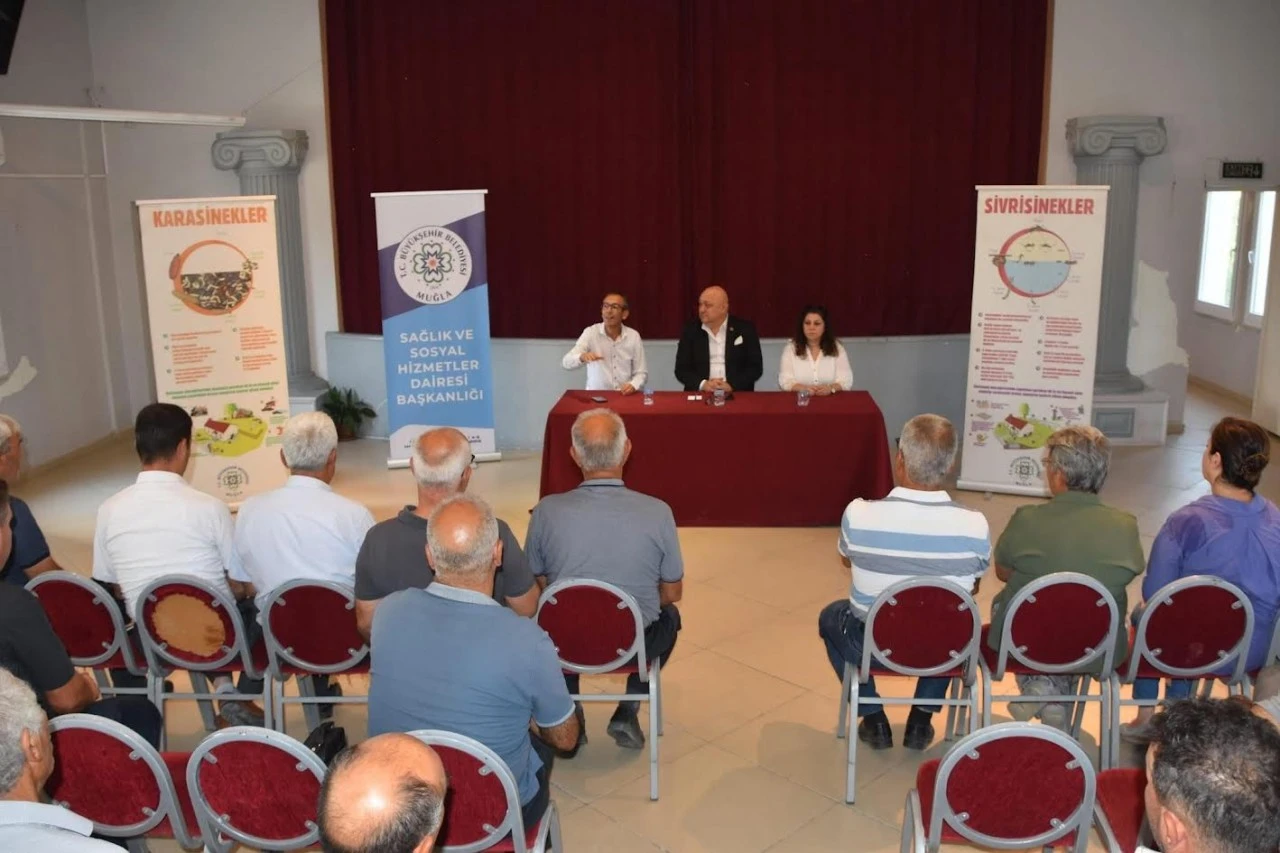Vektörle Mücadele Yatağan'da Ele Alındı