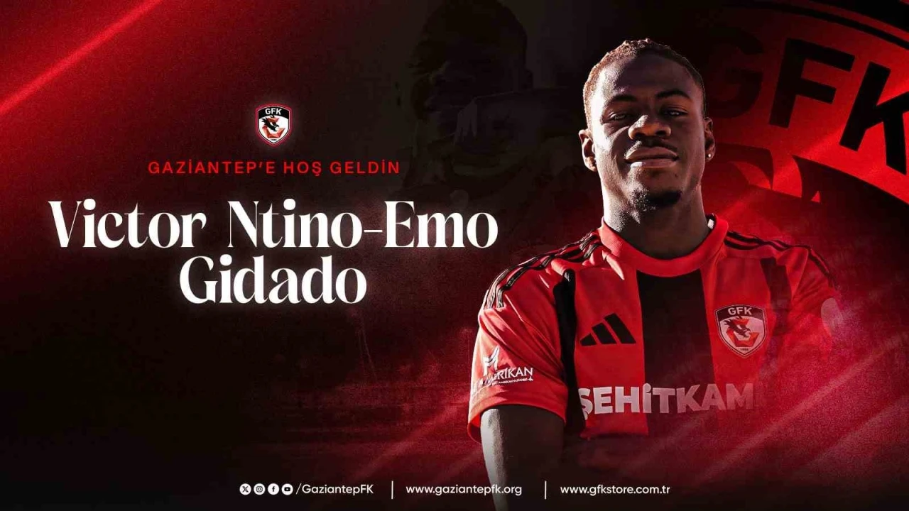 Victor Ntino-Emo Gidado, Gaziantep FK&rsquo;da
