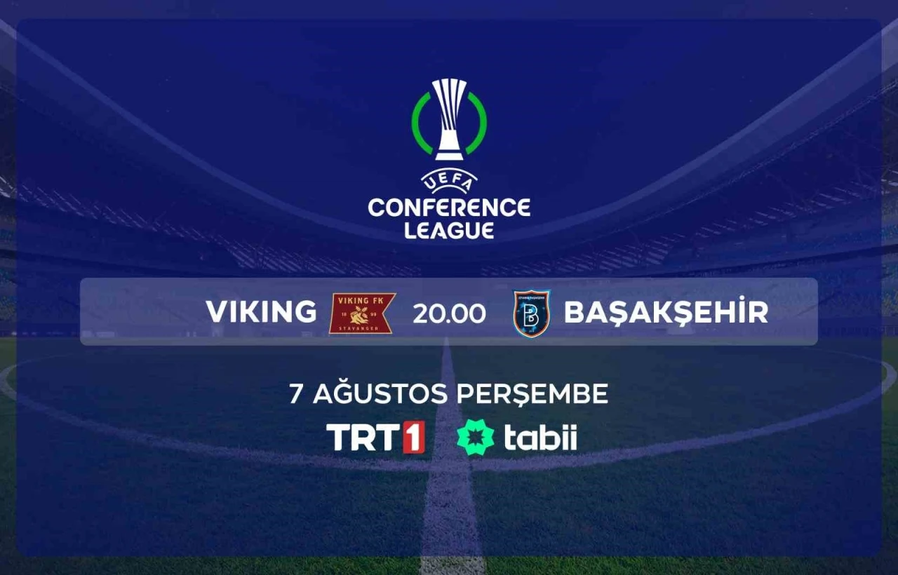Viking - Başakşehir eleme heyecanı canlı yayınla TRT 1’de