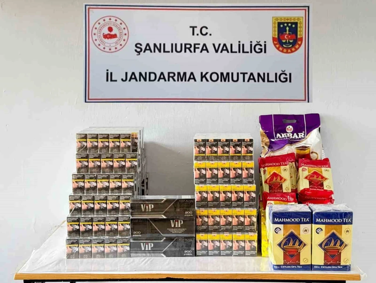 Viranşehir’de jandarma ekipleri kaçakçılığa geçit vermedi
