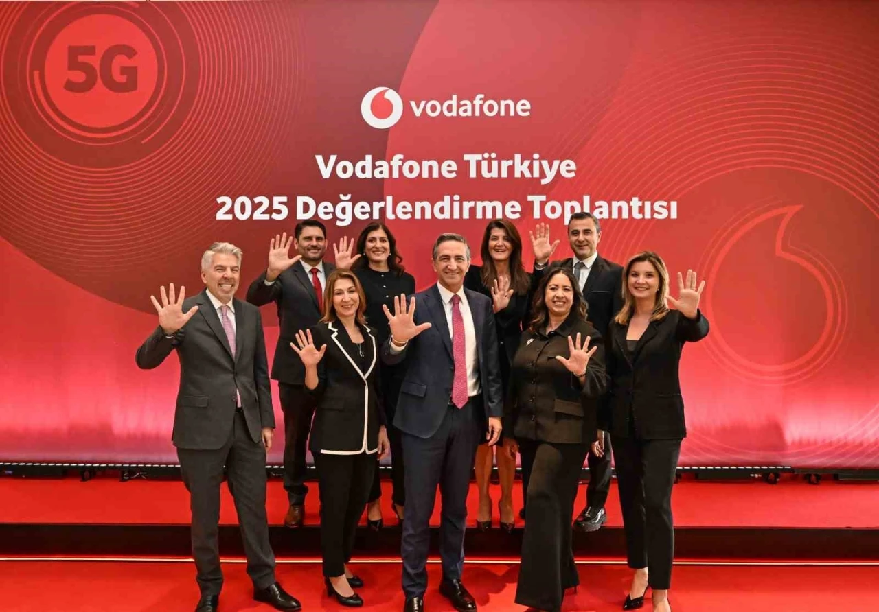 Vodafone, T&uuml;rkiye&rsquo;deki 20&rsquo;nci yılını 5G ile kutlayacak
