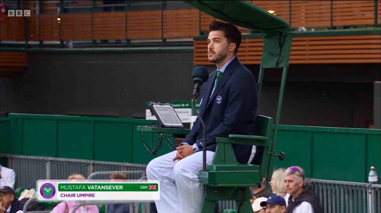 Wimbledon&rsquo;da bir T&uuml;rk hakem
