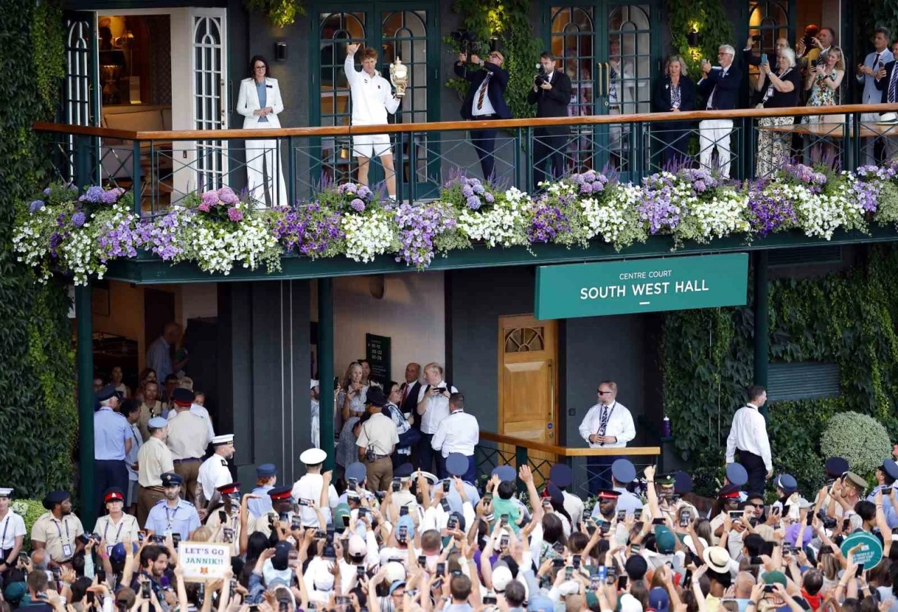 Wimbledon’da şampiyon Jannik Sinner
