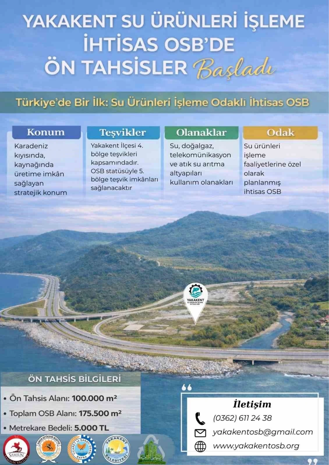 Yakakent Su &Uuml;r&uuml;nleri İhtisas OSB&rsquo;de arsa tahsisleri başladı
