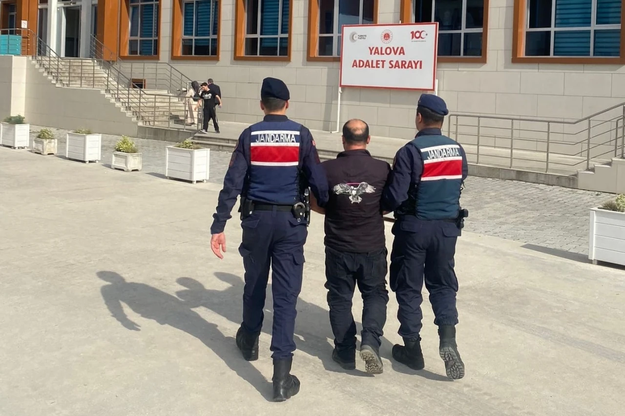 Yalova’da 16 yıl hapisle aranan hükümlü yakalandı
