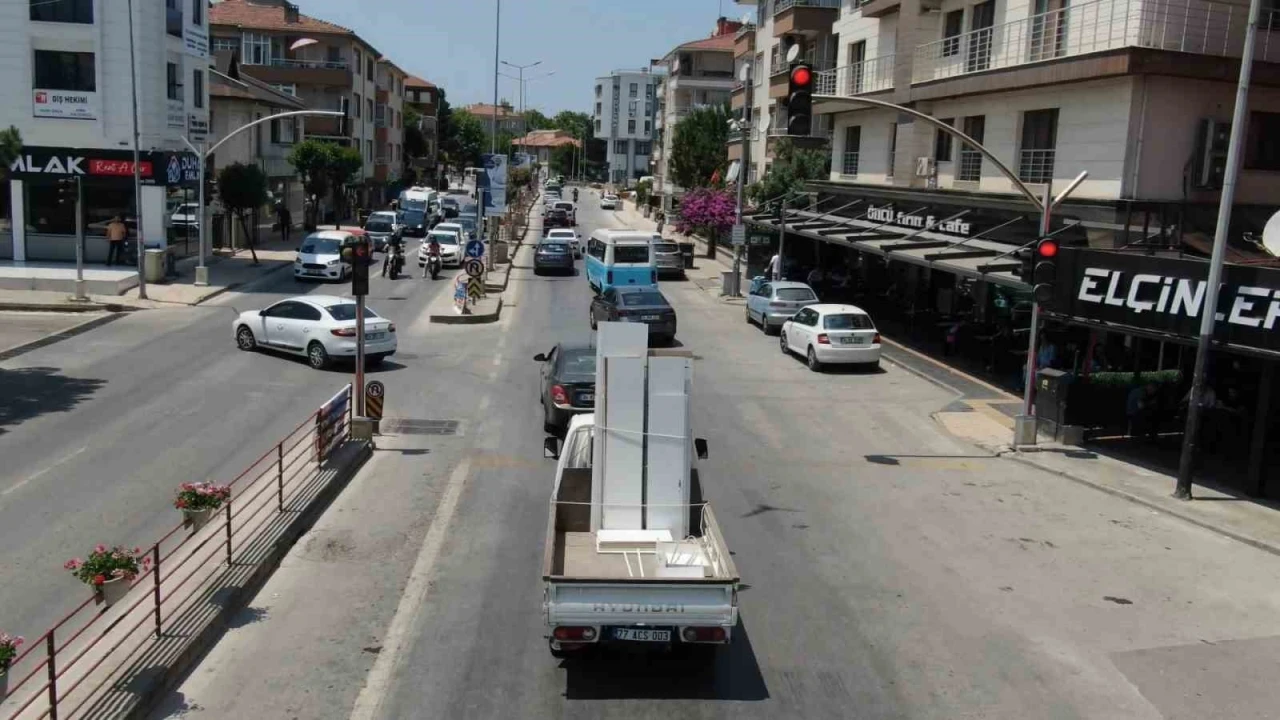 Yalova’da dron destekli kırmızı ışık denetimleri
