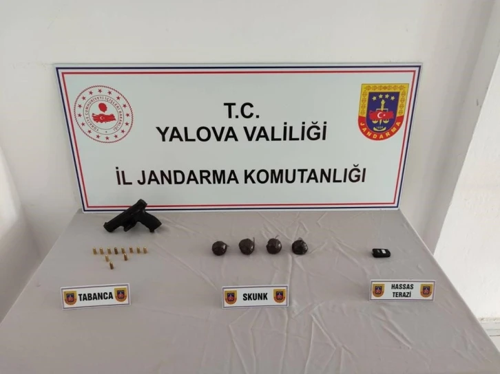 Yalova&rsquo;da uyuşturucu operasyonu: 1 g&ouml;zaltı
