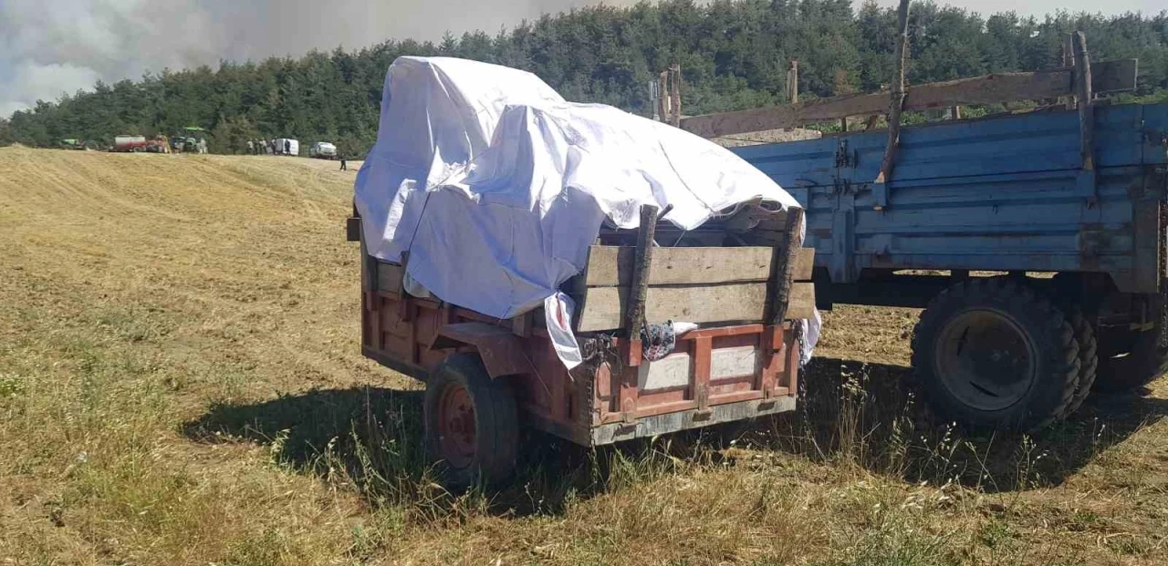 Yangın bölgesinde köyler boşaltılıyor
