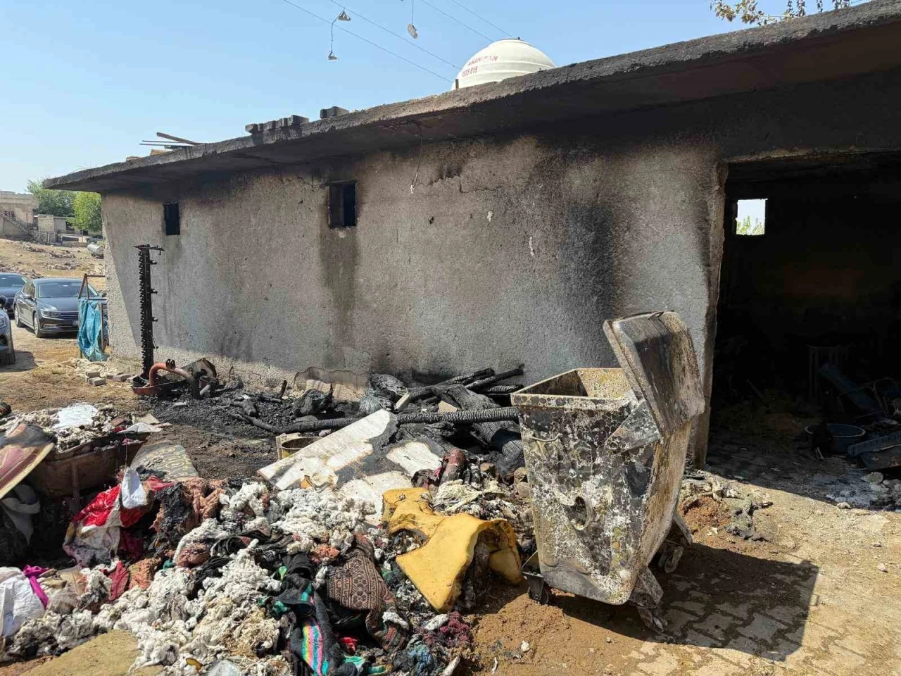 Yangın evi küle çevirdi
