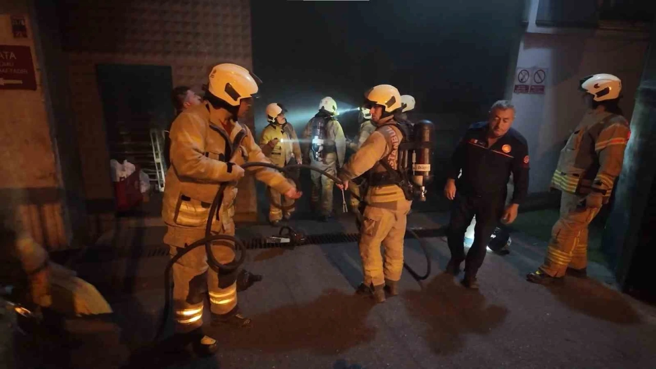Yanık kokusu gelmesi üzerine yapılan ihbar, muhtemel bir faciayı önledi

