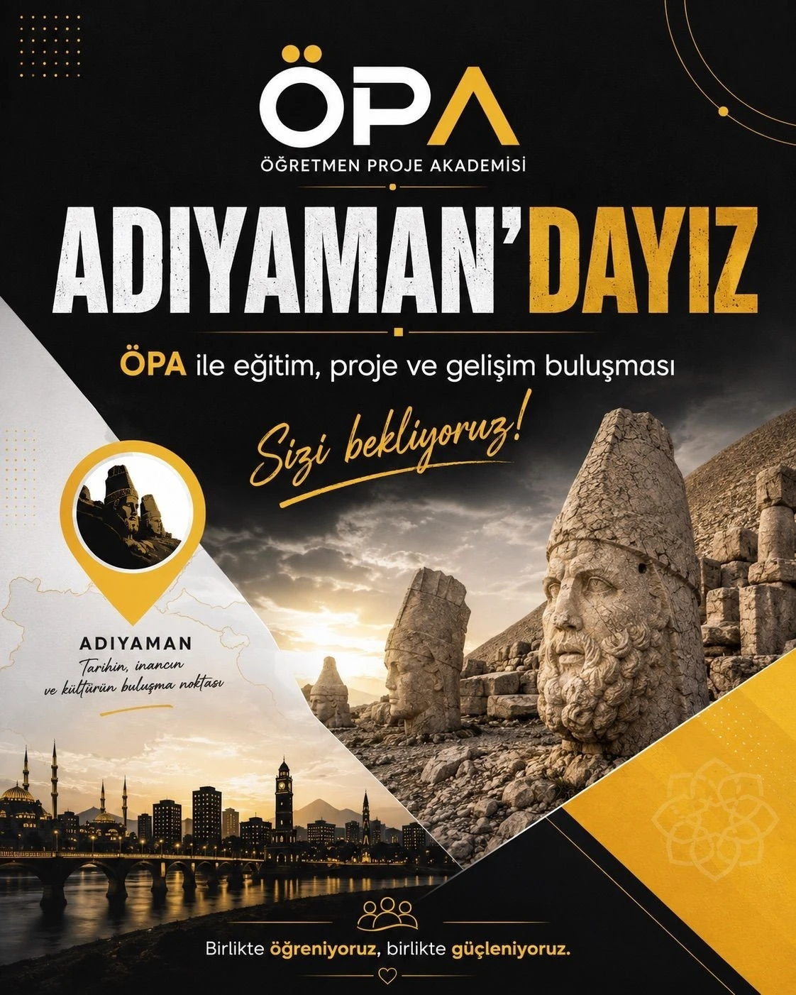 Yapay zeka destekli proje eğitimi Adıyaman&rsquo;da yapılacak
