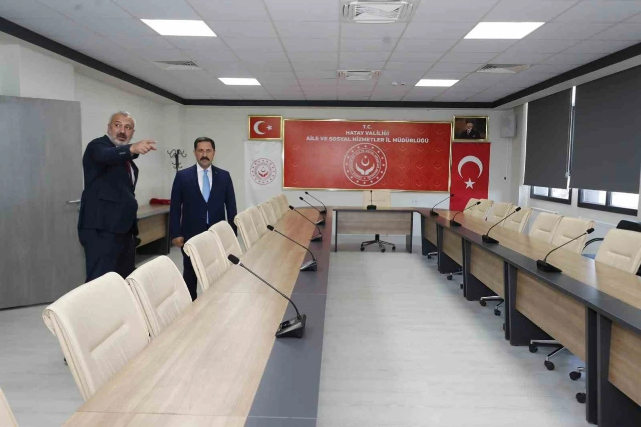 Yapımı tamamlanan Aile ve Sosyal Hizmetler il m&uuml;d&uuml;rl&uuml;ğ&uuml; binası hizmete a&ccedil;ıldı
