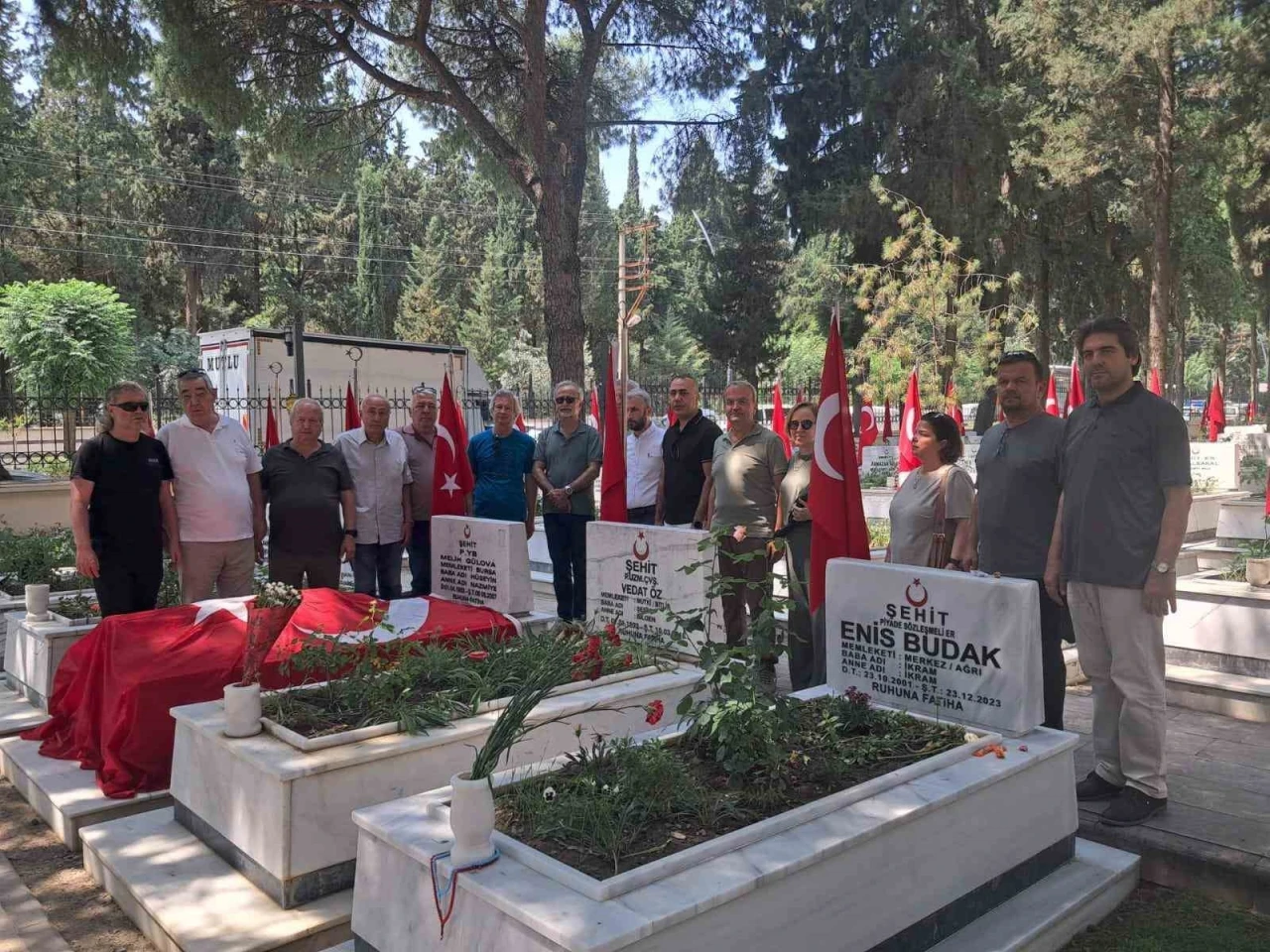 Yarbay Melih Gülova şehadetinin yıldönümünde Manisa’da anıldı
