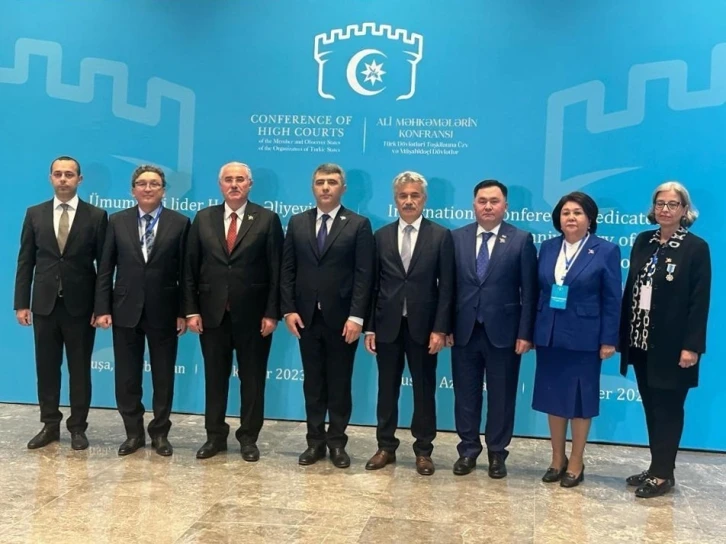 Yargıtay Başkanı Akarca, Uluslararası Konferans ve T&uuml;rk Devletleri Y&uuml;ksek Mahkemeleri Konferansı i&ccedil;in Azerbaycan&rsquo;da
