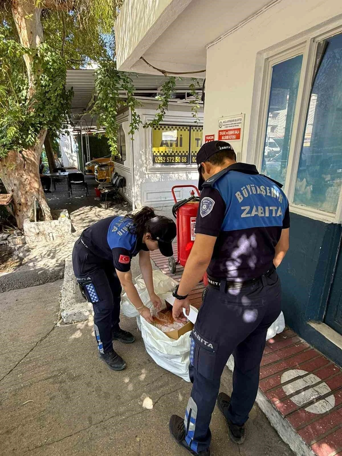 Yatağan Otogarı’nda etiketsiz 60 kilogram et ele geçirildi

