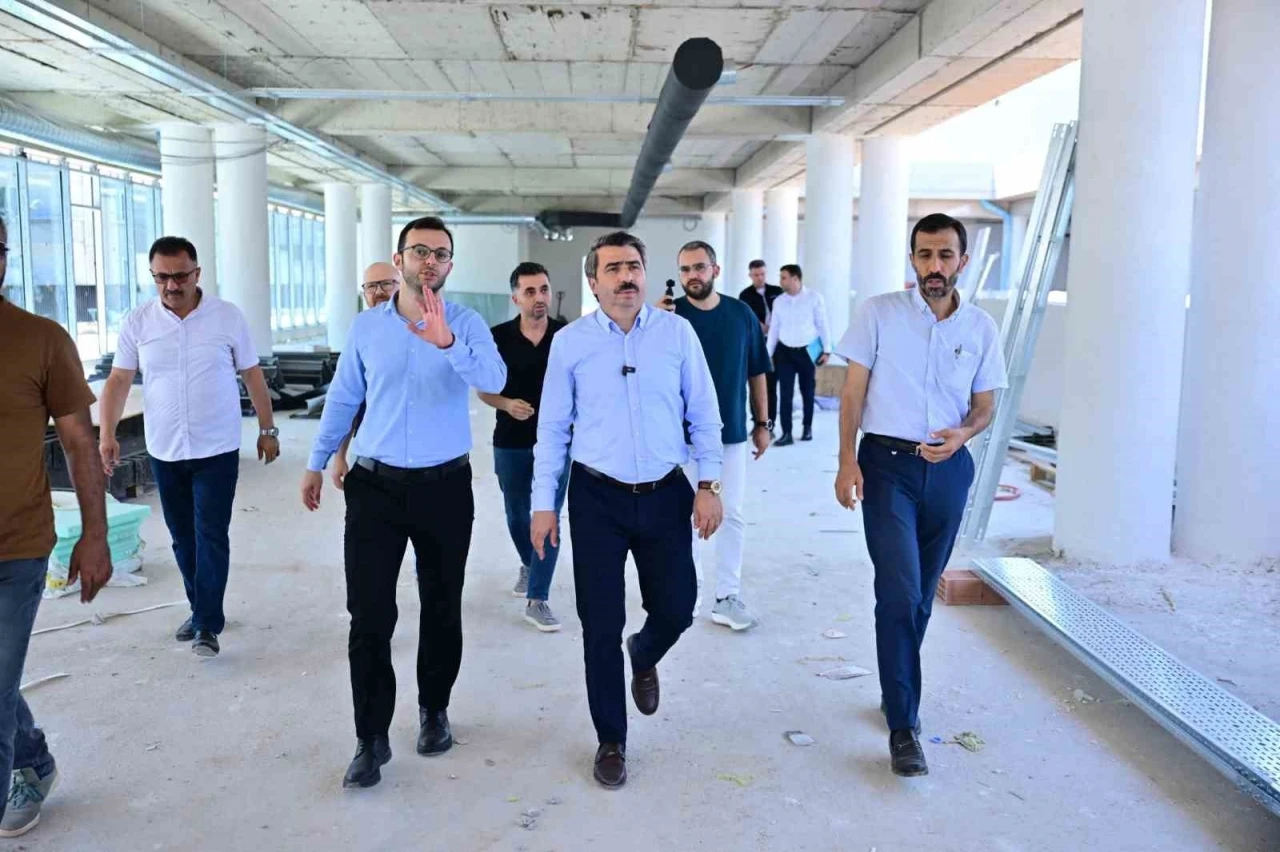 Yavuzselim pazaryeri&rsquo;nde &ccedil;alışmalar devam ediyor
