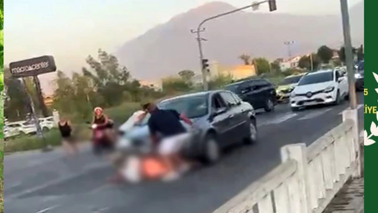 Yaya geçidinde otomobilin çarptığı kadın kurtarılamadı