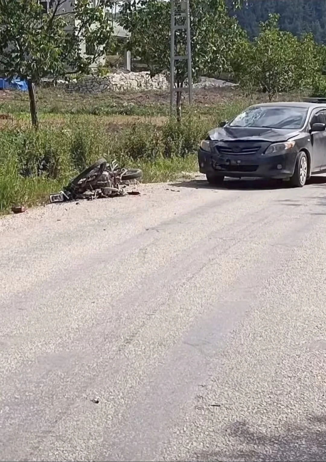 Yayladağı&rsquo;nda trafik kazası: 2 yaralı
