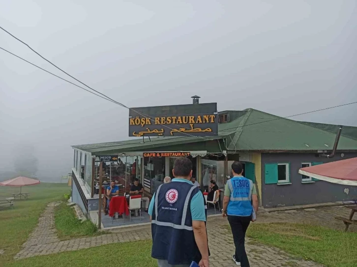 Yaylalardaki turistik tesisler mercek altına alındı