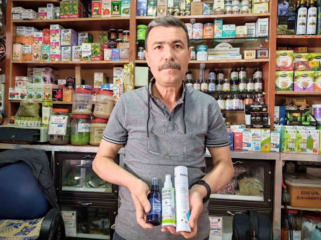 Yaz sıcaklarında haşerelerden korunmanın doğal yolları aktarlarda

