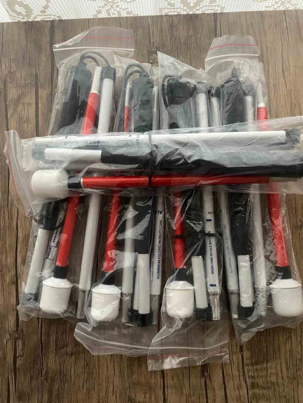 Yeni doğan bebek adına yapılan ’Beyaz Baston’ bağışı yürekleri ısıttı
