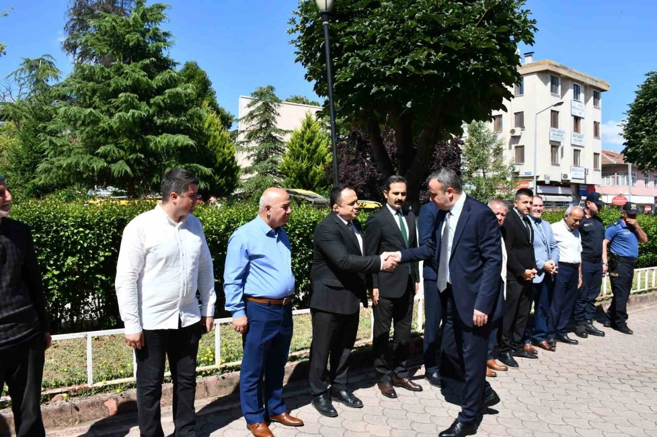 Yeni Vezirk&ouml;pr&uuml; Kaymakamı Yıldız&rsquo;a karşılama
