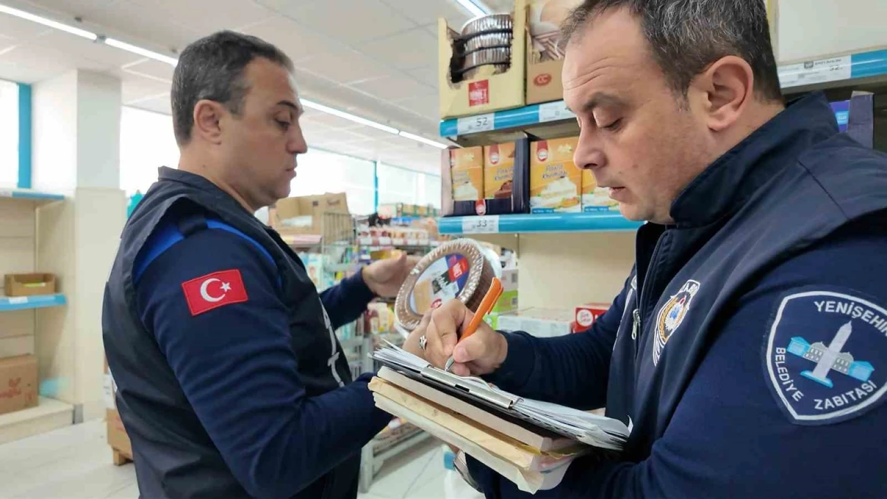 Yenişehir’de marketlere sıkı denetim
