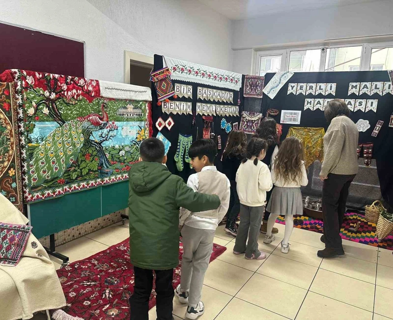 Yerli Malı Haftası, H&uuml;samettin Kulaklı İlkokulunda coşkuyla kutlandı
